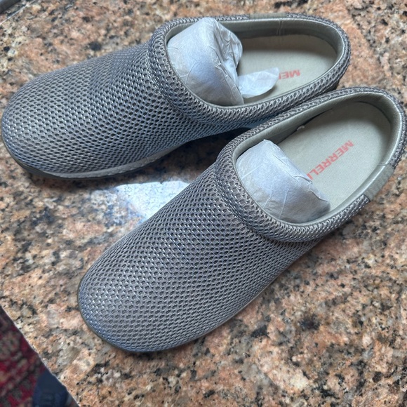 Merrell Gray Mesh Shoes - Picture 1 of 4